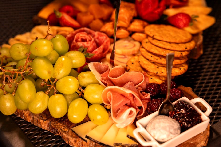 Beef Jerky & Cheese Plate — high-protein snack recipe