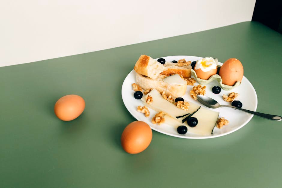Egg & Cheese Snack Plate — high-protein snack recipe