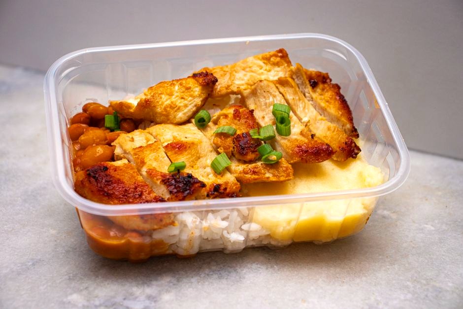 Chicken & Cheese Protein Box — high-protein snack recipe