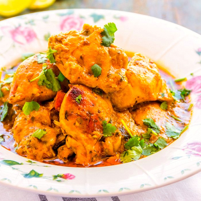Chicken Tikka Masala with Cauliflower Rice — high-protein dinner recipe