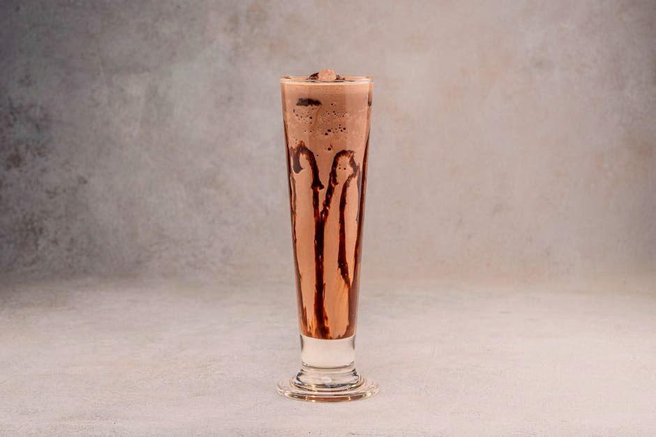 Chocolate Peanut Butter Protein Smoothie — high-protein breakfast recipe