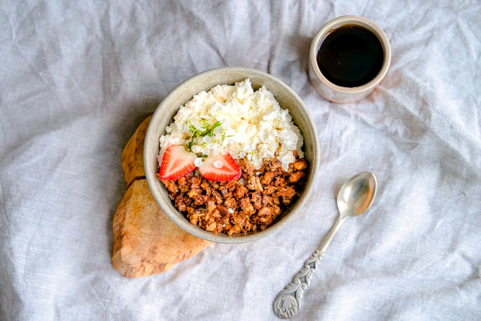 Edamame & Cottage Cheese Bowl — high-protein snack recipe
