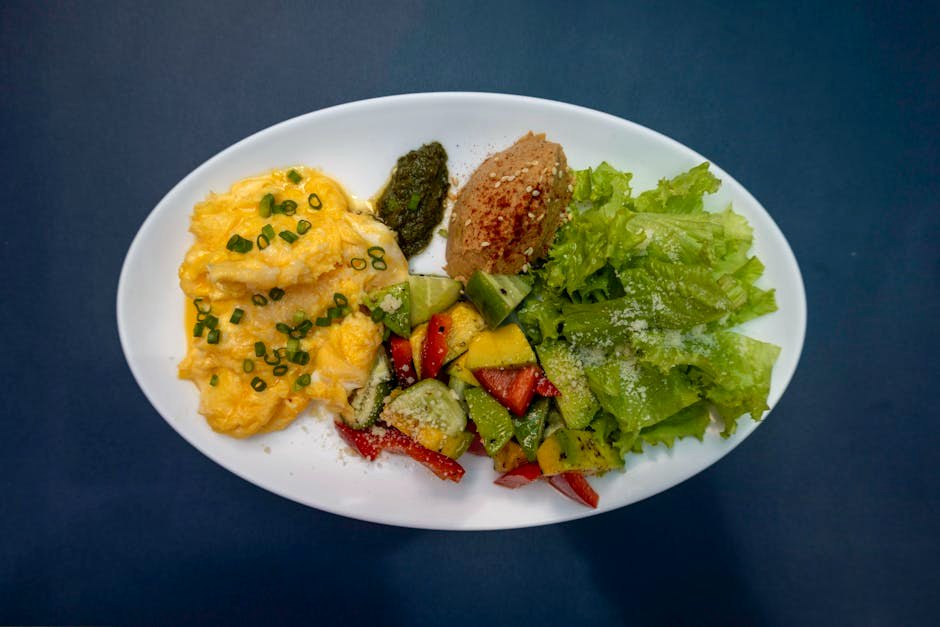 Egg Salad & Smoked Turkey Protein Plate — high-protein lunch recipe