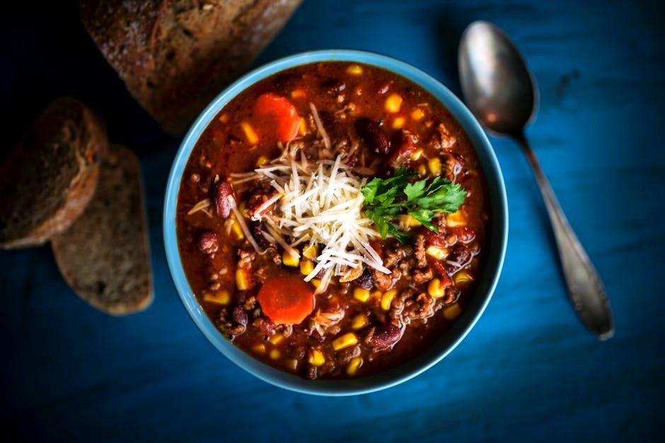 Low-Carb Beef Chili — high-protein dinner recipe