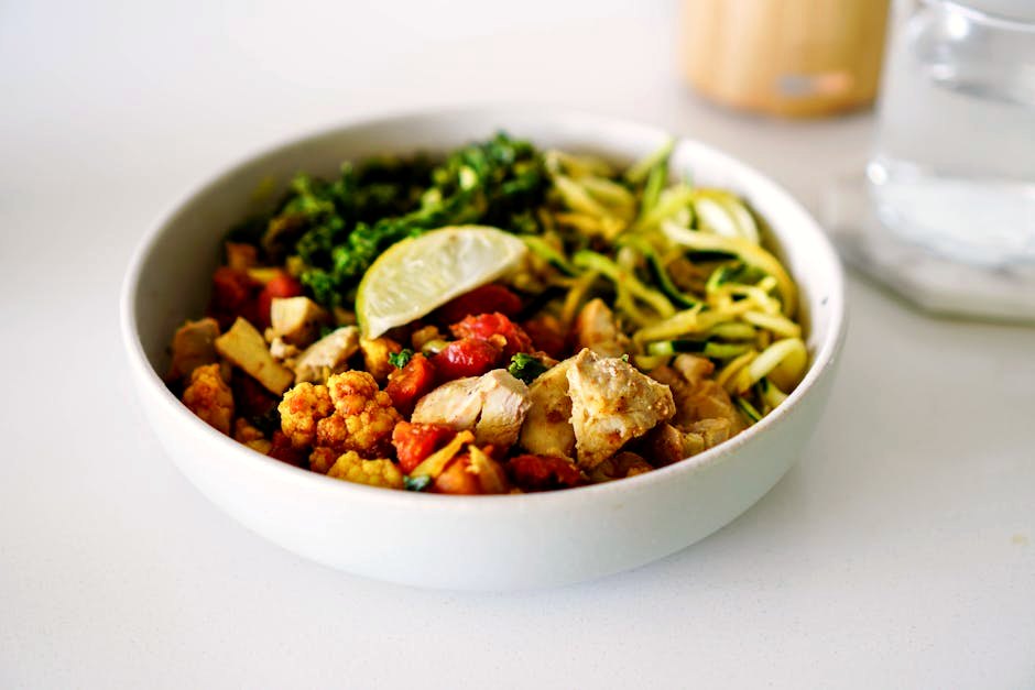 Moroccan-Spiced Chicken with Cauliflower — high-protein dinner recipe
