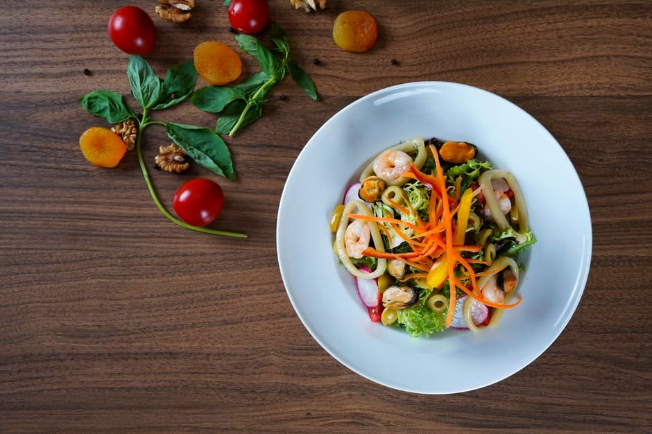 Prawn & Egg Protein Salad — high-protein lunch recipe