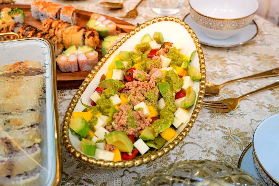 Tuna-Stuffed Avocado — high-protein snack recipe