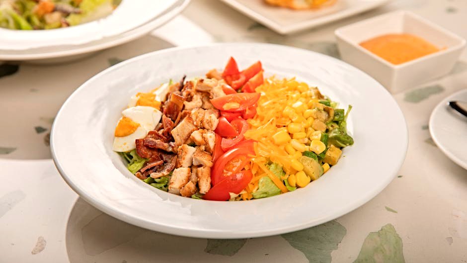 Turkey Cobb Salad — high-protein lunch recipe